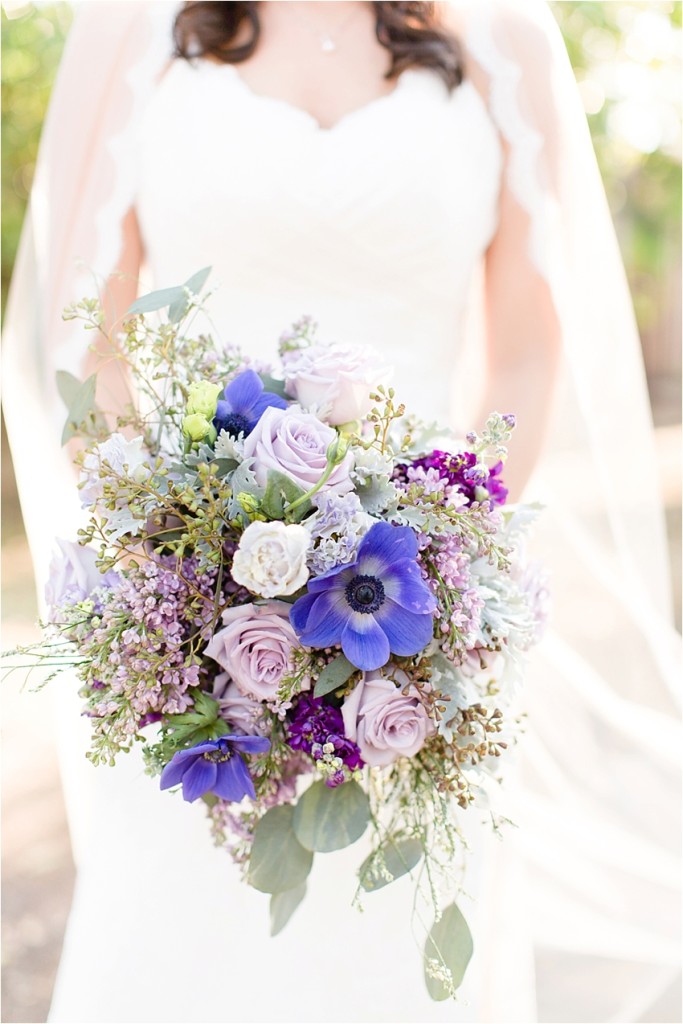 Whimsical Lavender and Teal Wedding