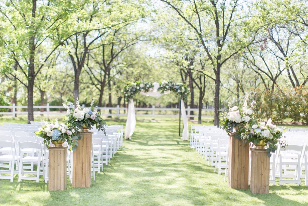 Blush Venue at the Grove Wedding